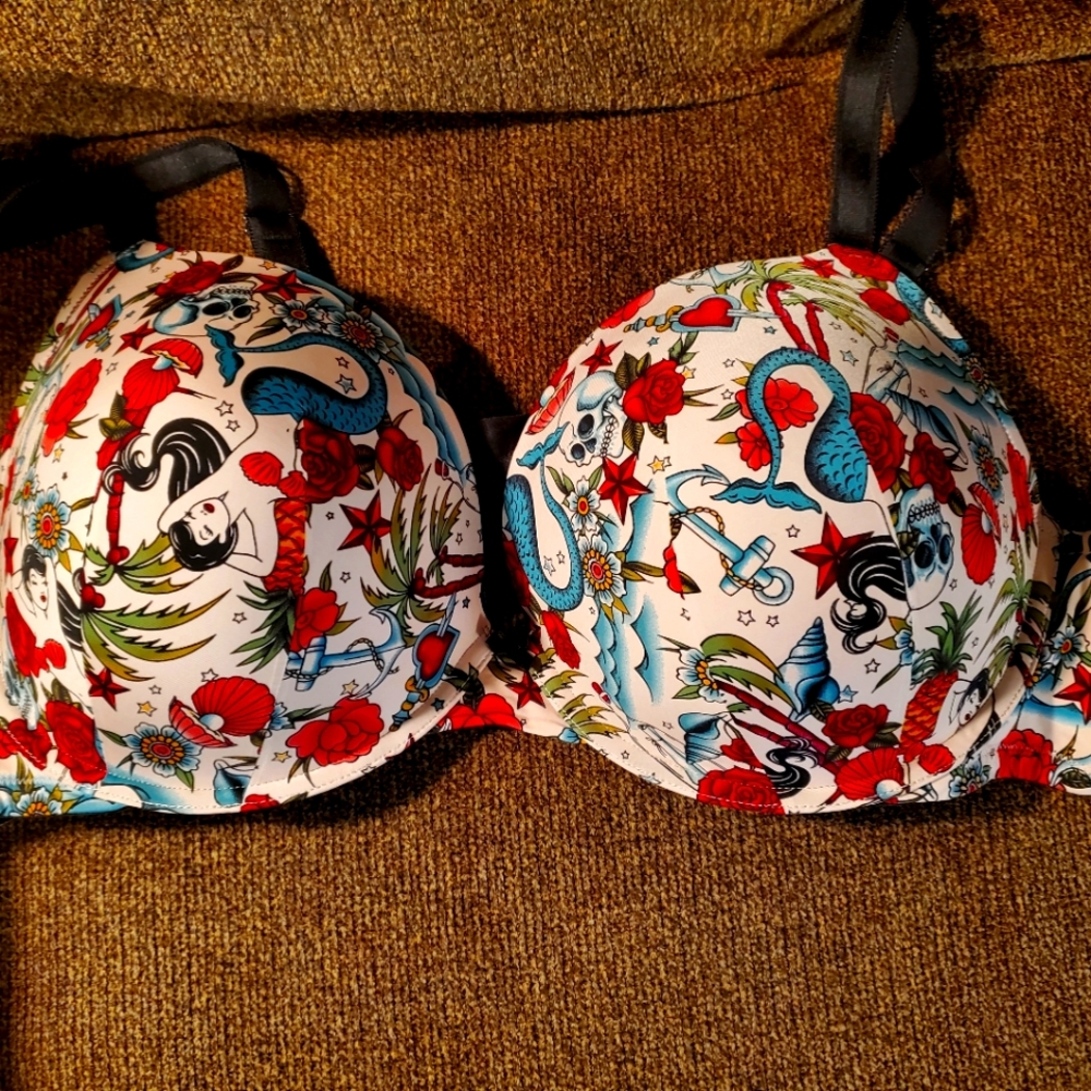 Torrid push-up plunge bra size 48C